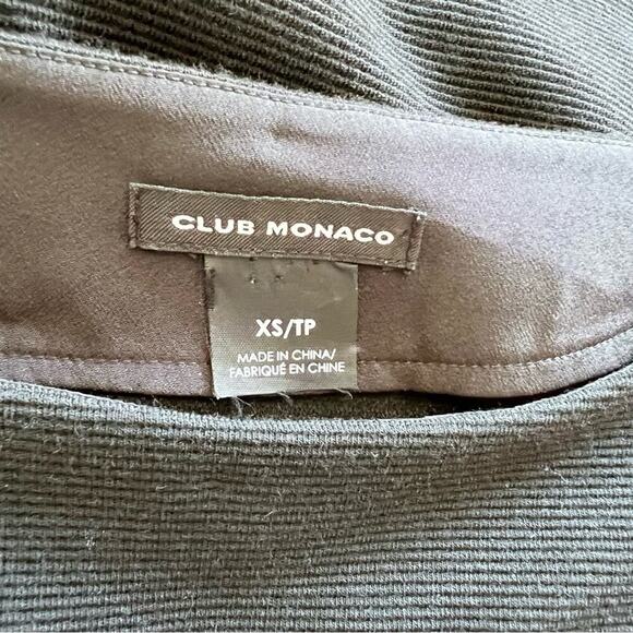 Club Monaco black blouse - Picture 6 of 6